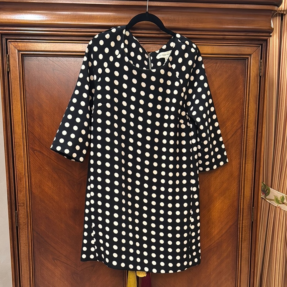 Black and White Polka Dot Dress